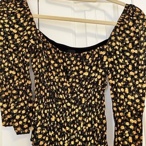 Reformation Ayla top in temescal print size small